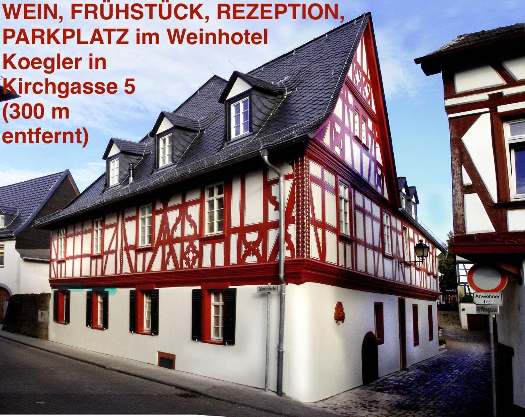 Weinhotel Eltvinum Eltville am Rhein Exterior foto